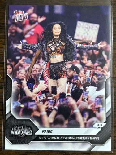 Paige - 2026 WWE Topps NOW® - Card 38 - PR: 3756