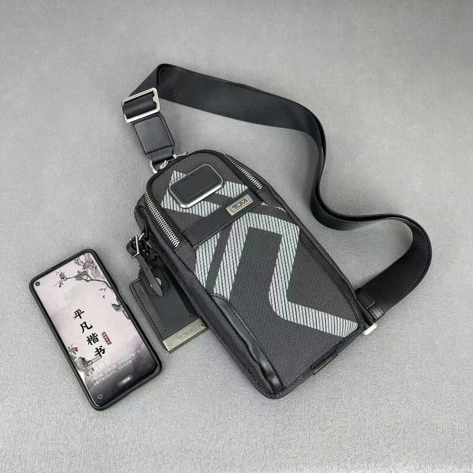 TUMI Alpha 3 Compact Sling One Shoulder Bag Popular Model Black outlet HOT