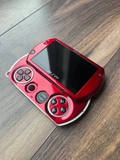 Sony PSP Go - Custom Red  -  New Sleeve - Charger