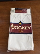 Vtg 1996 Jockey Nylon Fly Front Brief Inverted Y Front Fly Mens L 36-38 NEW