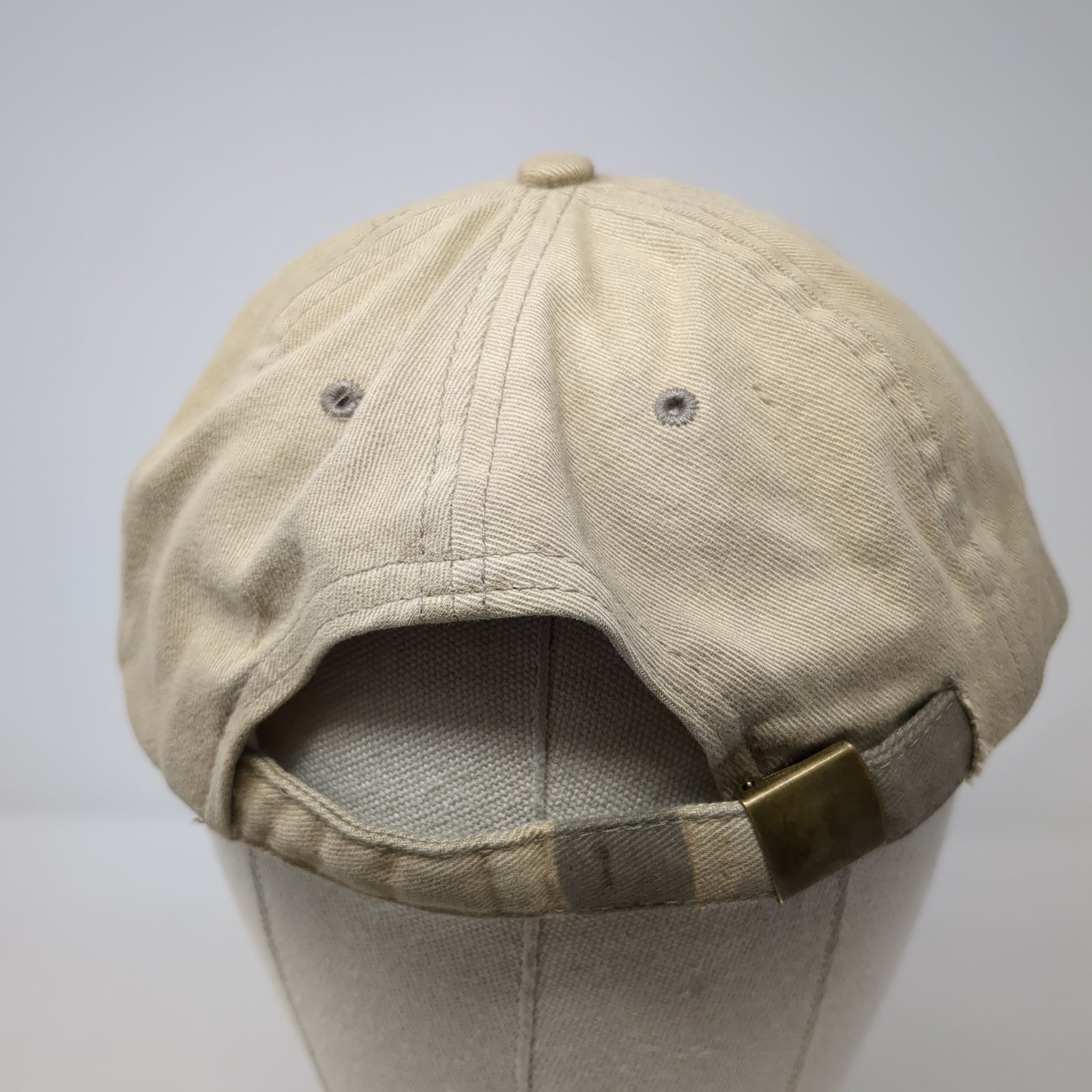 Space Cadet Slideback Hat Solid Beige One Size Em… - image 6