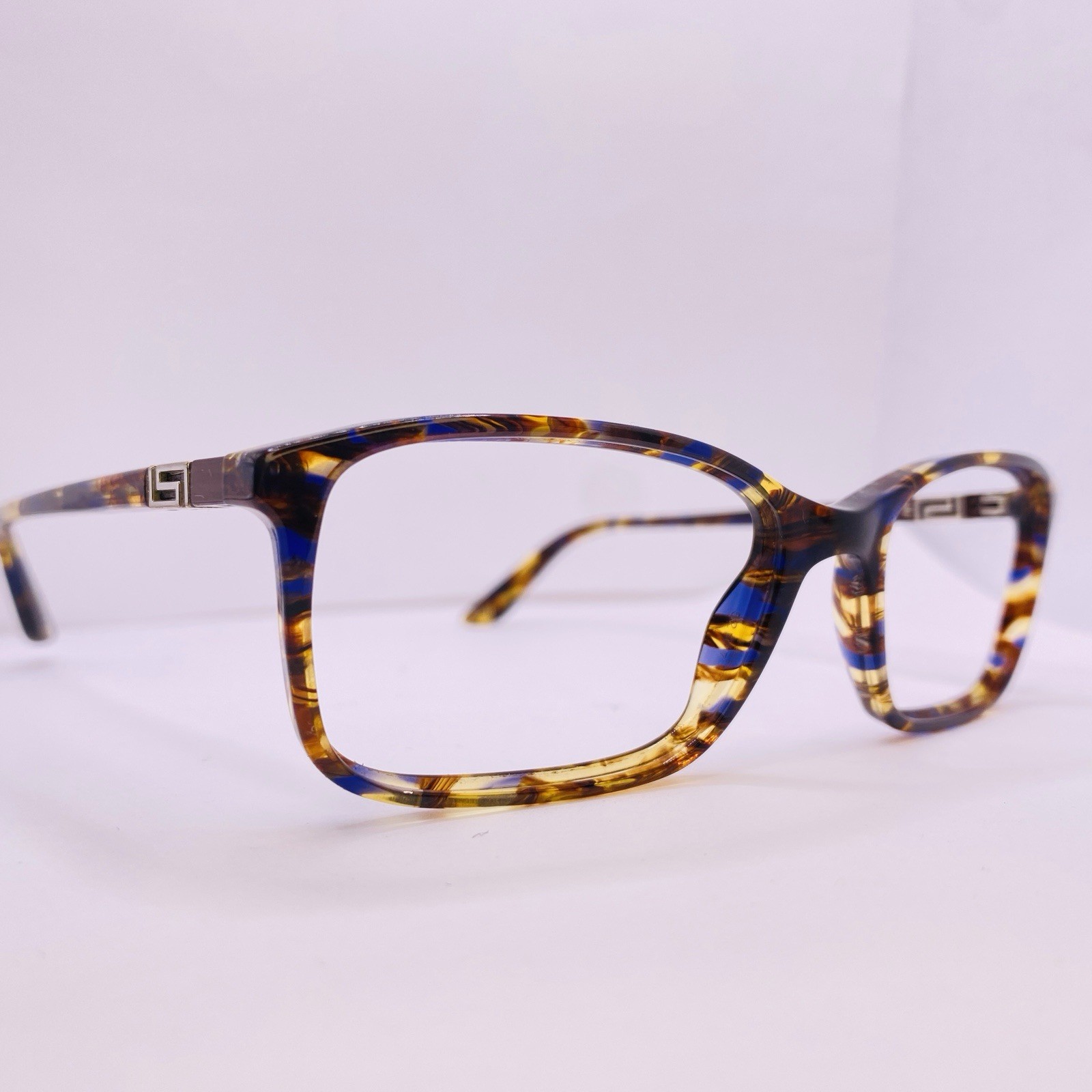 Versace Eyeglasses Mod. 3163 992 52 [] 17 140 Confetti Amber Blue Gradient