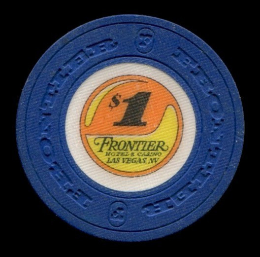 $1.00 Frontier Casino Chip,  Las Vegas, NV - 1992
