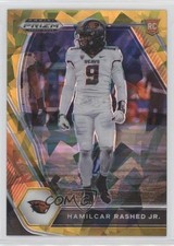 2021 Panini Prizm Draft Picks Gold Ice Prizm Hamilcar Rashed Jr #141 11dm