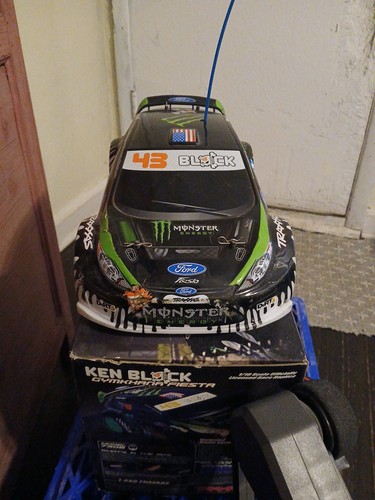 Traxxas Ken Block Gymkhana Fiesta Rally Car 1/16 4WD Rare - Picture 2 of 6