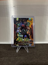 Benjamin Morrison [Black Orange Prizm Shock] #39 2025 Panini Select (RC)