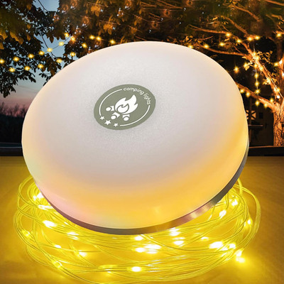 Camping Lichterkette Aufrollbar, Wasserdicht-Langlebig, 4-In-1 USB Aufladung LED