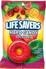 Lifesavers 5 Flavor Hard Candy Individually Wrapped