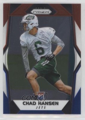 2017 Panini Prizm Rookies Red White & Blue Prizm Chad Hansen #277 Rookie RC p6d