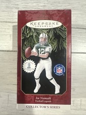 JOE NAMATH Hallmark Keepsake Ornament  -  *NEW IN BOX*