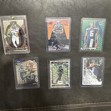 Seattle Seahawks Rookie 6 Card Lot Jaxson Smith Nijigma Charbonnet Jalen Milroe