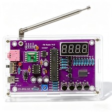 FM Radio Kit Soldering Practice Kit DIY Electronic Kits 87-108MHz FM Radio DIY K