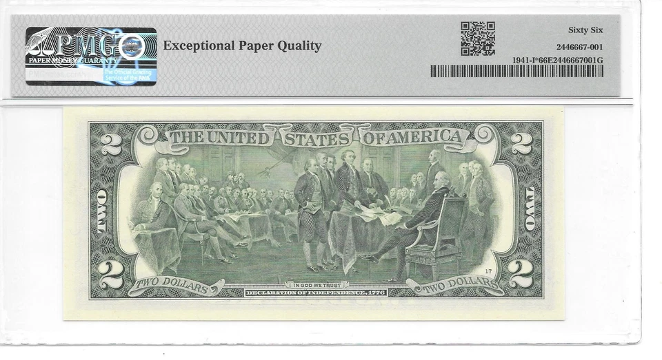2017A* MINNEAPOLIS STAR $2 FRN PMG 66 EPQ Gem Uncirculated (1st Print Release) - Image 2 of 4