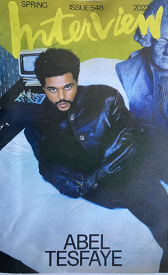 ABEL TESFAYE THE WEEKND Spring 2023 INTERVIEW Magazine KEKE PALMER / DEVA CASSEL