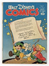 Cover of Walt Disney's Comics and Stories #58