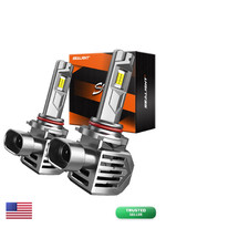 Sealight Brightest 9006 Bulbs 60000Lm 130W For Atv 2025 Version Cool White