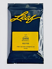 2026 Leaf Metal Baseball Factory-Sealed 3-Card Value Pack Auto + 1/1 Proof