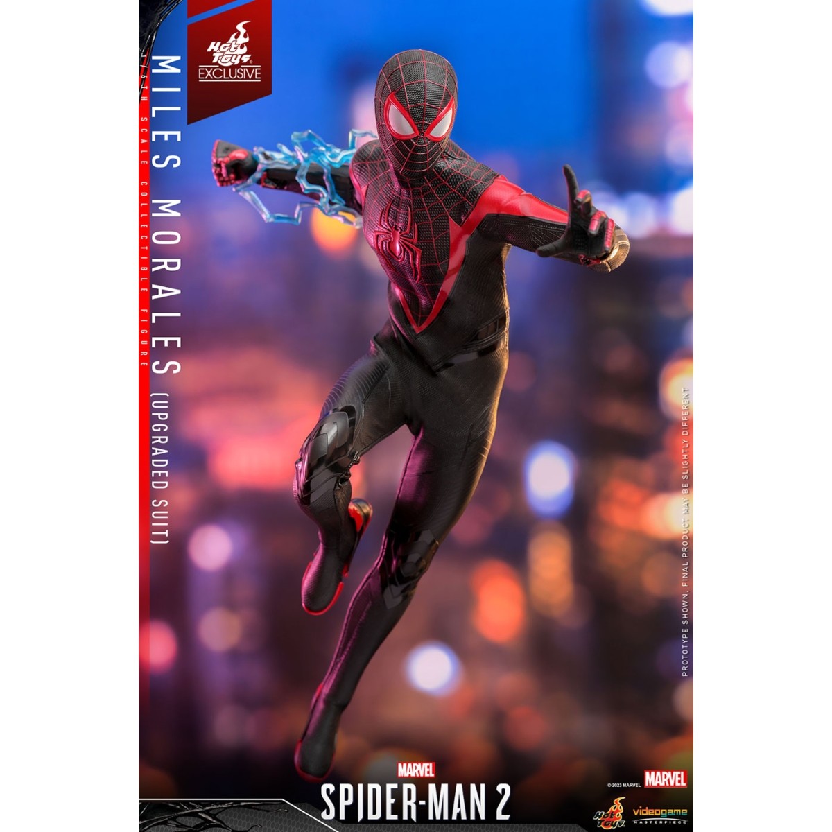 Miles Morales Upgraded Suit Spider-Man 2 Fully Poseable