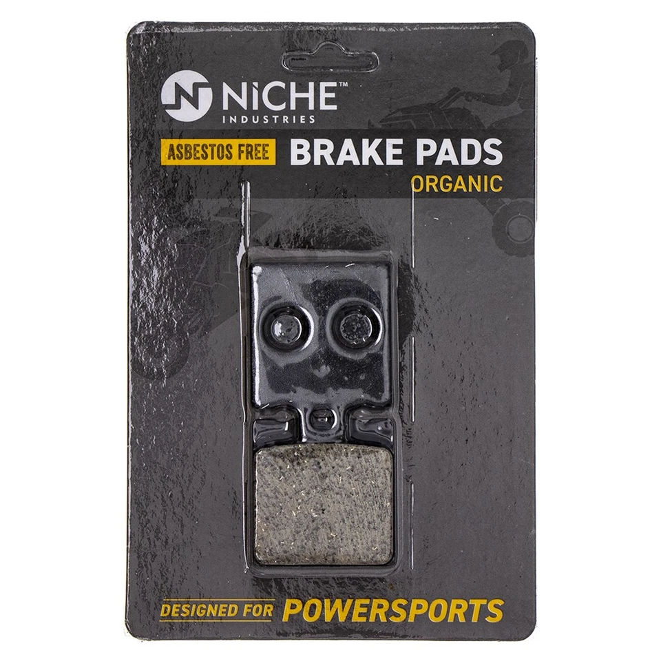 Brake Pad Set for Ducati Monster 620 695 Multistrada S2R Dark Front Rear Organic - Image 3 of 4