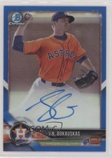 2018 Bowman Chrome Prospect Blue Refractor /150 JB Bukauskas #CPA-JBU Auto z4k