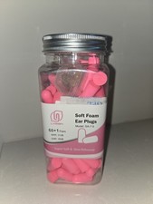 Lysian 60 Soft Foam Pink Ear Plugs NPR 31dB  SNR 38dB BRAND NEW Sleep