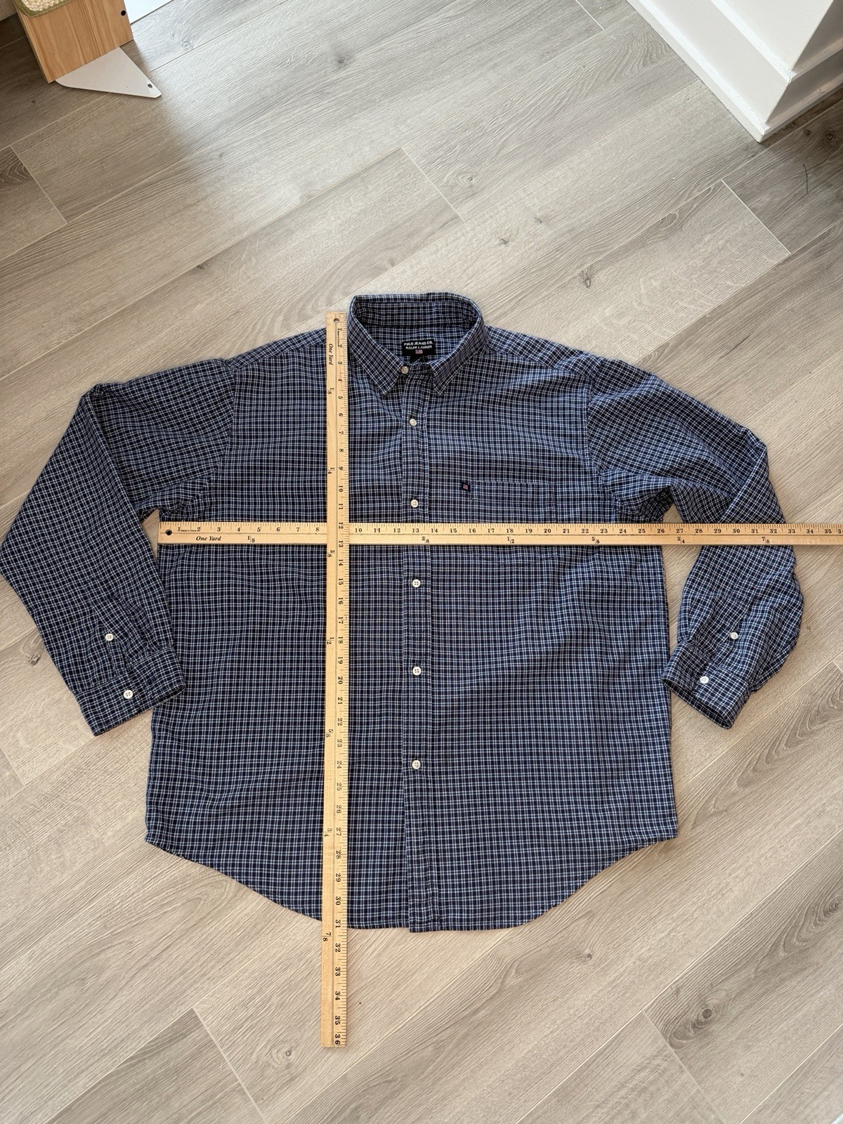 Men’s XL Polo Jeans Co. Ralph Lauren Long Sleeve Flannel Button Down
