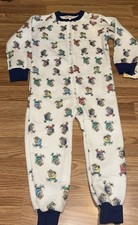 NWT Vintage Carters Size 5 Fuzzy Fleece Sleepwear