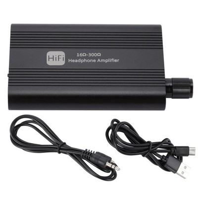 HIFI Headphone Amplifier Stereo Earphone Audio AMP 3.5mm Aux For Music Player