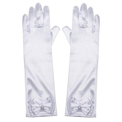 Joy Join Princess Gloves for Girls 4-6, Little Girls Dress Up Gloves | Ideal for