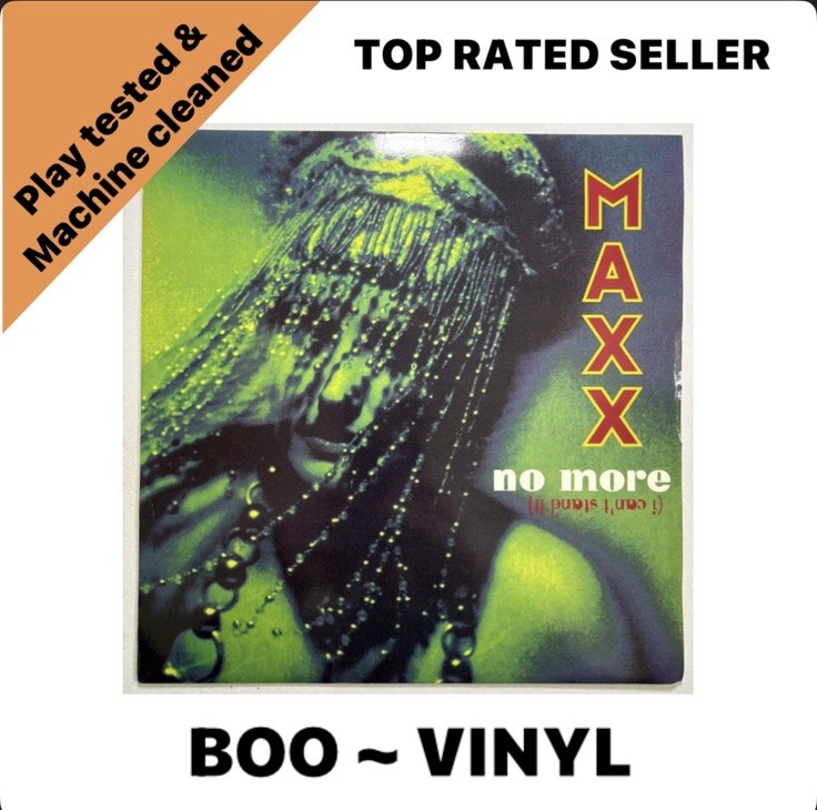MAXX - No More (I Can't Stand It) - 1994 Pulse-8 12” Vinyl Single Euro House EX