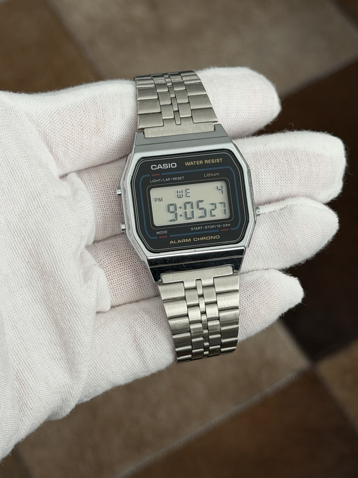 Rare Vintage Casio A155W Men’s Digital Sports Watch Module 587 JDM 1980s