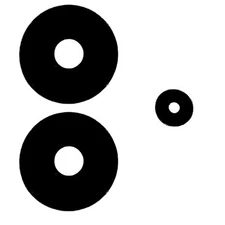 Rear Camera Glass Compatible for Realme 9 Pro Plus RMX3392 RMX3393 Lens