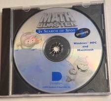 Math Blaster: Episode 1 In Search Of Spot PC Video Game Vintage