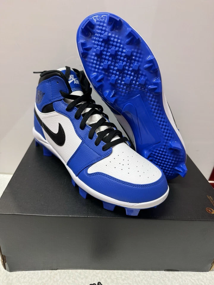 NUEVO Botines Air Jordan 1 Retro MCS Azul Negro Blanco NBY AV5354-411 Talla 11 Foto 3 de 4