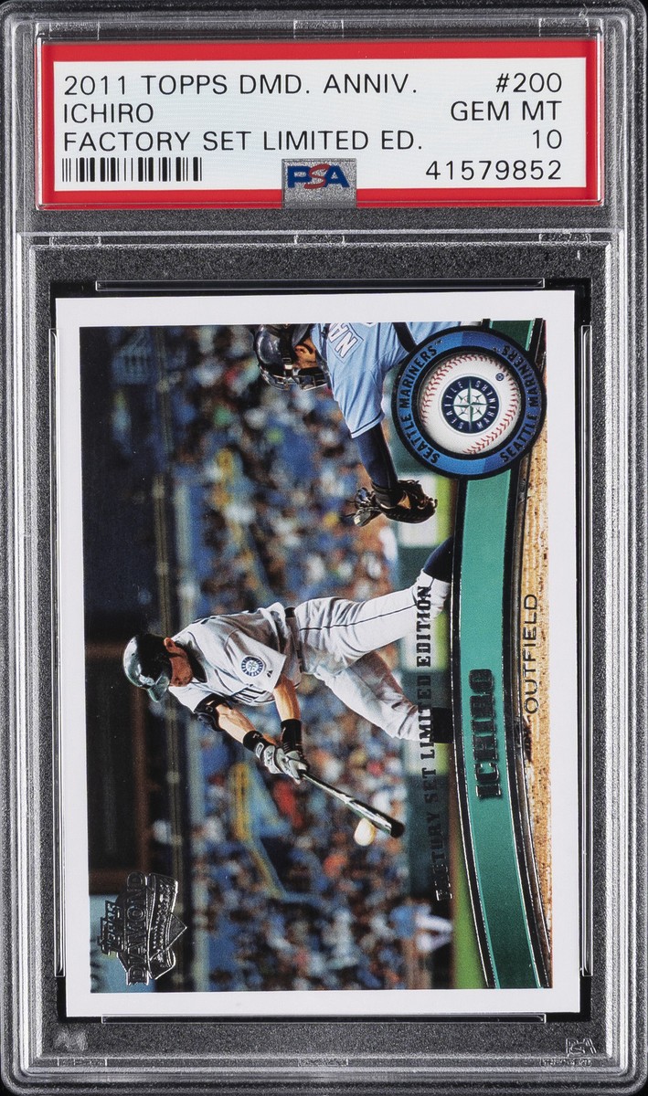 Apple - tomosaku1031ss 2011 TOPPS DIAMOND ANV #200 ICHIRO PSA 10 | eBay