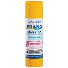 Prang Washable Glue Sticks 1.27 Oz Clear Non Toxic Twist Up for Kids Crafts