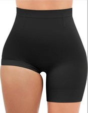 Women  s Shapewear Shorts Tummy Control Mid Waist Butt Lifter Thigh Slimmer
