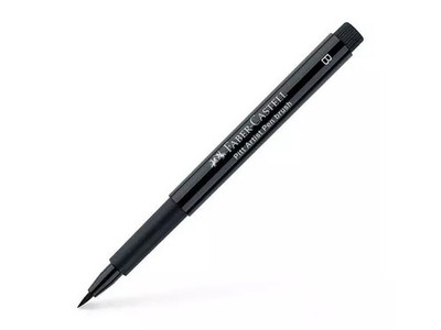 FABER CASTELL TUSCHESTIFT PITT ARTIST PEN BRUSH SCHWARZ 199 NEU