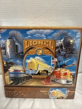 Lionel Electric Trains 1000 Piece Puzzle Springbok Sealed Vintage