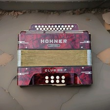 Akkordeon Knopfakkordeon Hohner Club III B F  