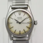 Rolex Oyster Speedking 6431 Stainless Steel 30mm Manual Wristwatch ca. 1960's