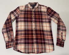 SCOTCH  SODA Flannel Check Regular Shirt Casual Formal Men Size M