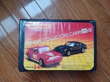 VTG 1983 Matchbox Official Collectors Carry Case W/24 Assorted Cars Lot 80s Nice