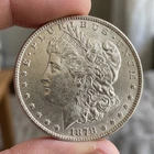 1878 CC Morgan Silver Dollar Silver-Plated Rare Key Date US Collectible Coin