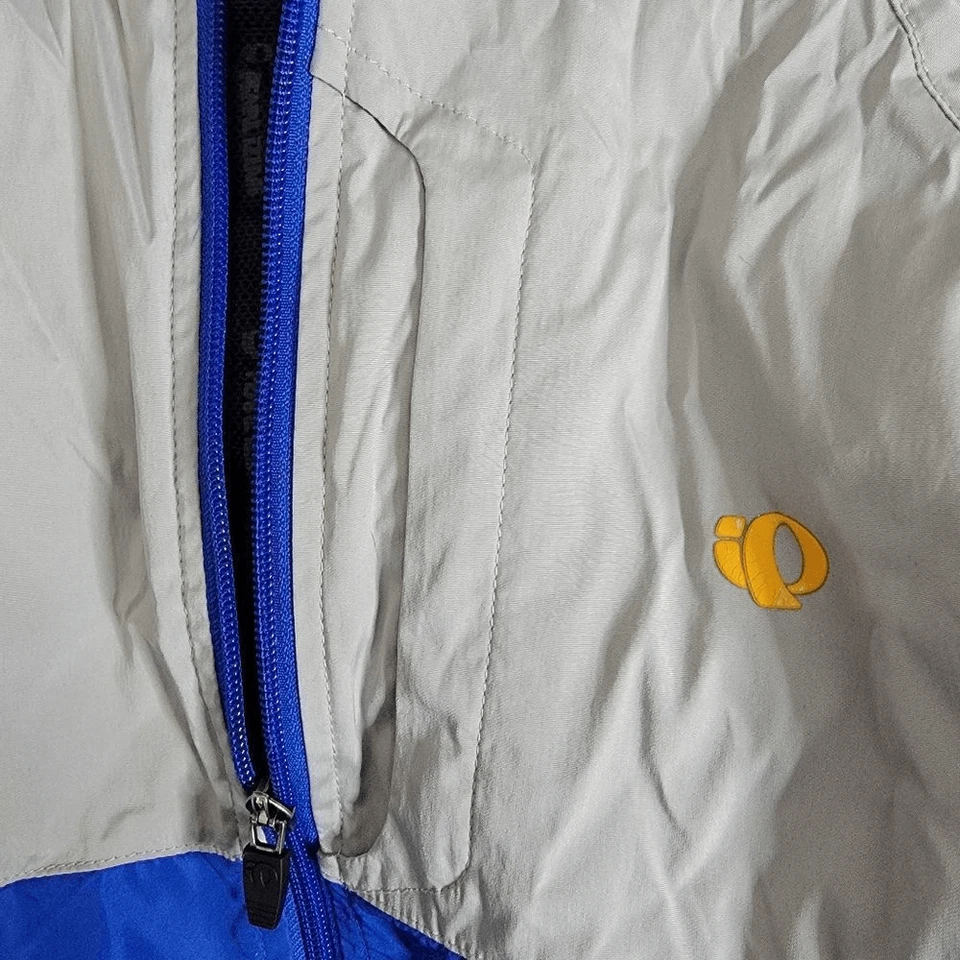 Chaqueta Pearl Izumi Talla Mediana Cremallera Completa Ciclismo Activo Azul Gris Para Hombre Foto 4 de 4