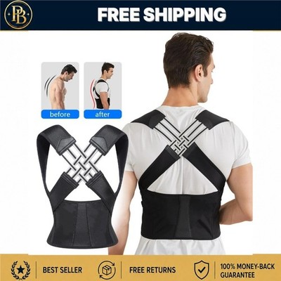 Adjustable Posture Corrector Back Brace Shoulder Support Unisex