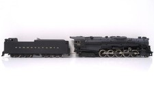 Locomotora de vapor HO Train Company Pennsylvania PRR 2-10-4 motor de latón y licitadora