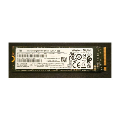 Western Digital PC SN730 1TB NVMe M.2 2280 Internal SSD Black SDSSDSN730-1T00