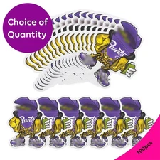 2 pcs - 100 pcs Heavy-Duty Mylar Bags | Smell Proof Zip Seal for Food Storage