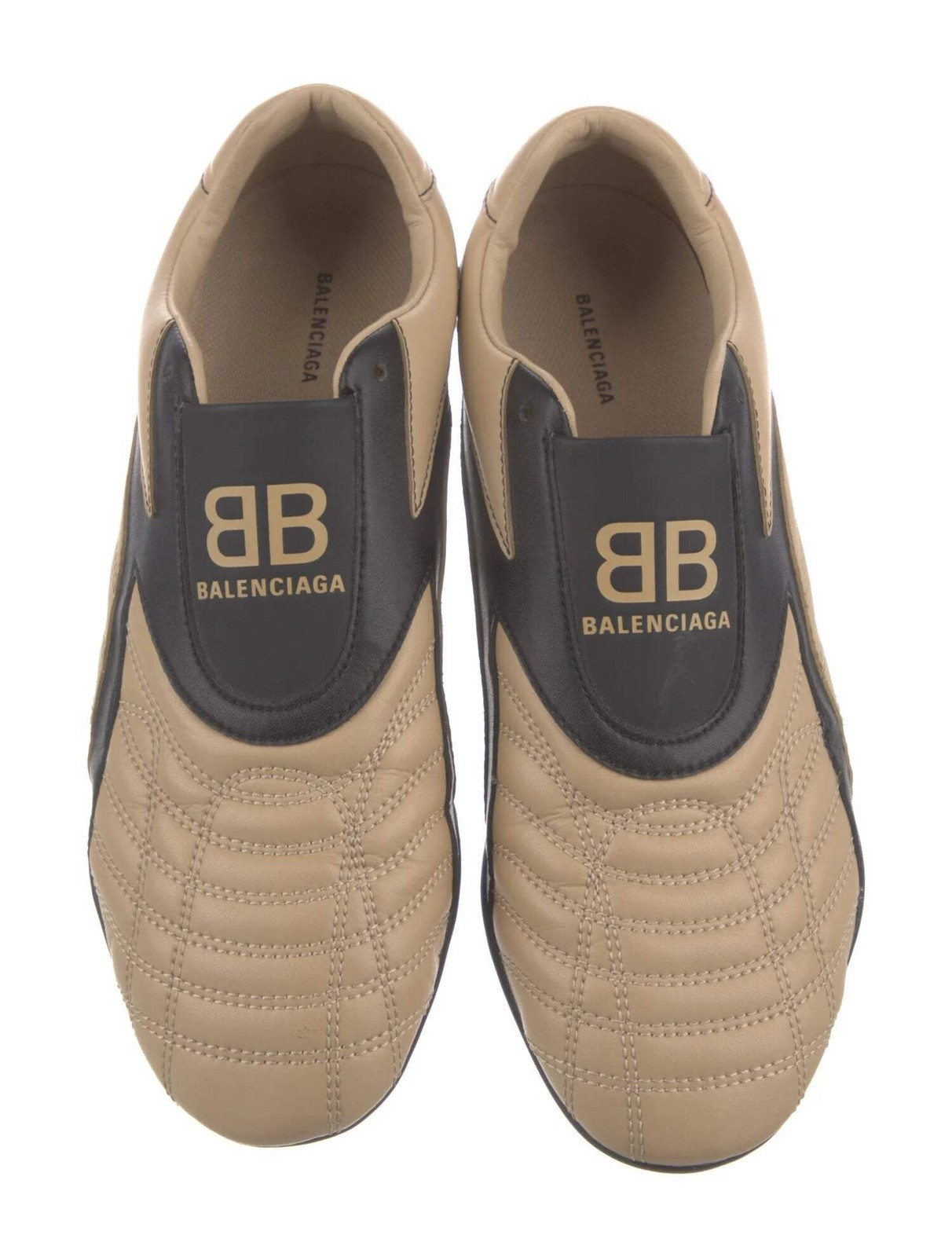 Balenciaga Zen Sneakers 'Matte Beige and Black' thumbnail 2